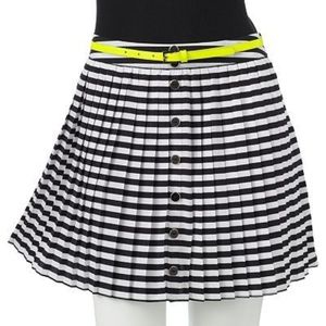 Candie's Striped Pleated Skirt